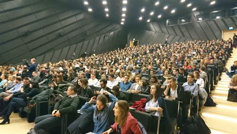 “Masters of Architecture” meeting in the International Conference Centre in Katowice, Poland.