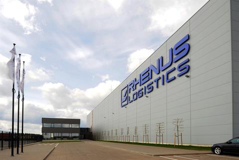 Rhenus Logistics new premises comprise a single-storey hall and warehouse facility as well as a two-storey office building.