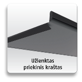 Uzlenktas priekinis krastas Uzlenktas priekinis krastas
