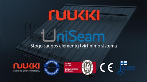Ruukki UniSeam tvritinimo sistema