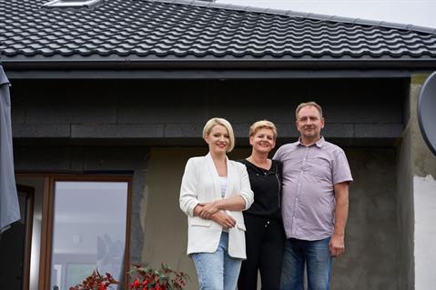 Dorota Szelągowska wraz z laureatami konkursu Moja Finnera